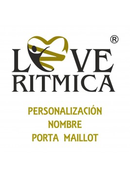 Personalización para funda porta maillot