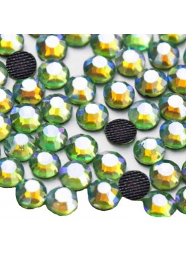 Piedra para pegar Peridot AB.