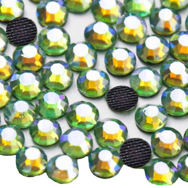 Piedra para pegar Peridot AB. Piedra para pegar Peridot AB.