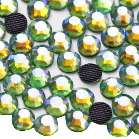 Piedra para pegar Peridot AB.