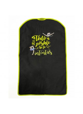 Funda porta maillot intentas amarillo neón