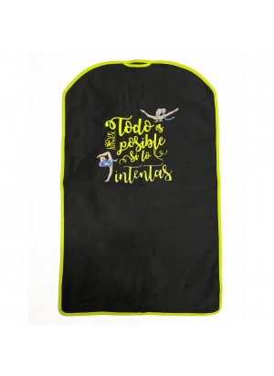 Funda porta maillot intentas amarillo neón