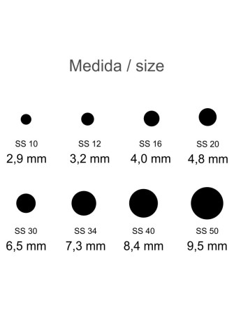 Amethyst AB adhesive stone
