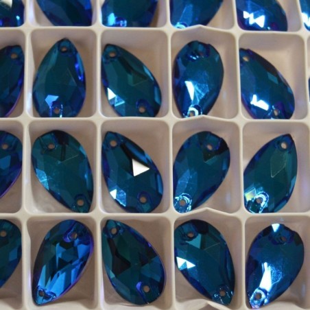 Piedra para coser Lagrima Aquamarine.